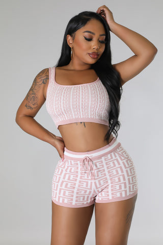 Chicly Komfy Short Set