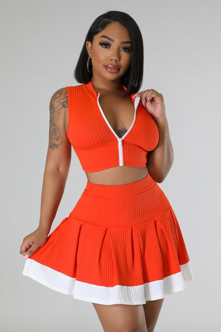 Quit Playing Skirt Set